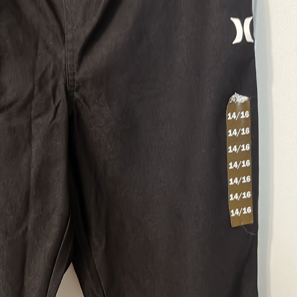 NWT‎ Hurley Youth Performance Jogger Black Size 14/16 - Picture 4 of 9